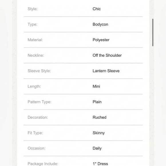 Olivia Mark – Lantern Sleeve Ruched Off Shoulder Bodycon Dress - Picture 14 of 15